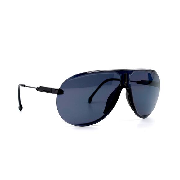BRAND NEW CARRERA SUPERCHAMPION BLACK GREY AVIATOR UNISEX SUNGLASSES - Picture 3 of 9